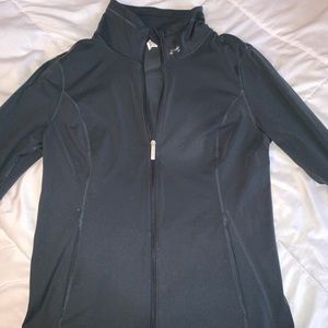 All black, full zip under armour!